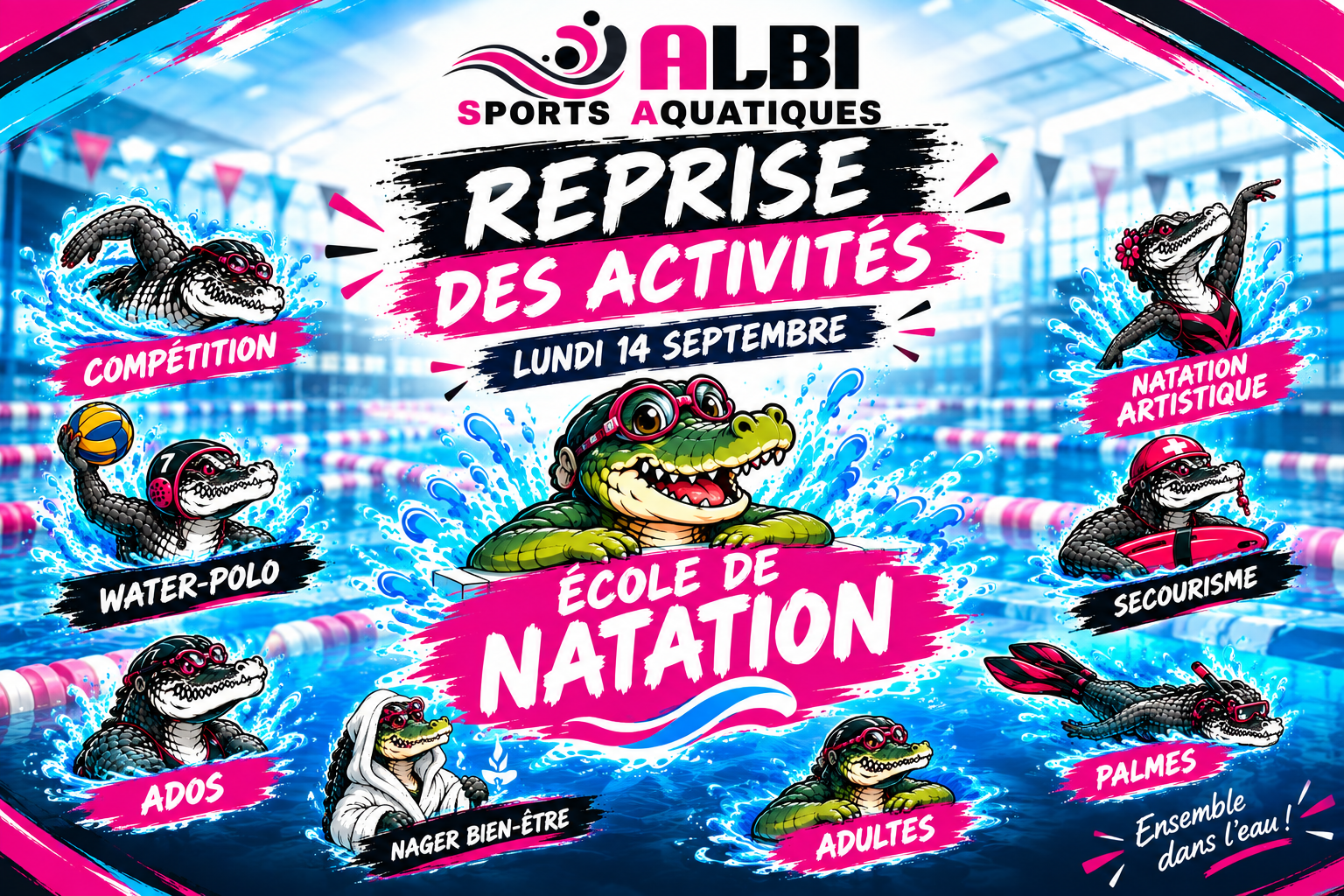 Reprise des cours saison 26/27
