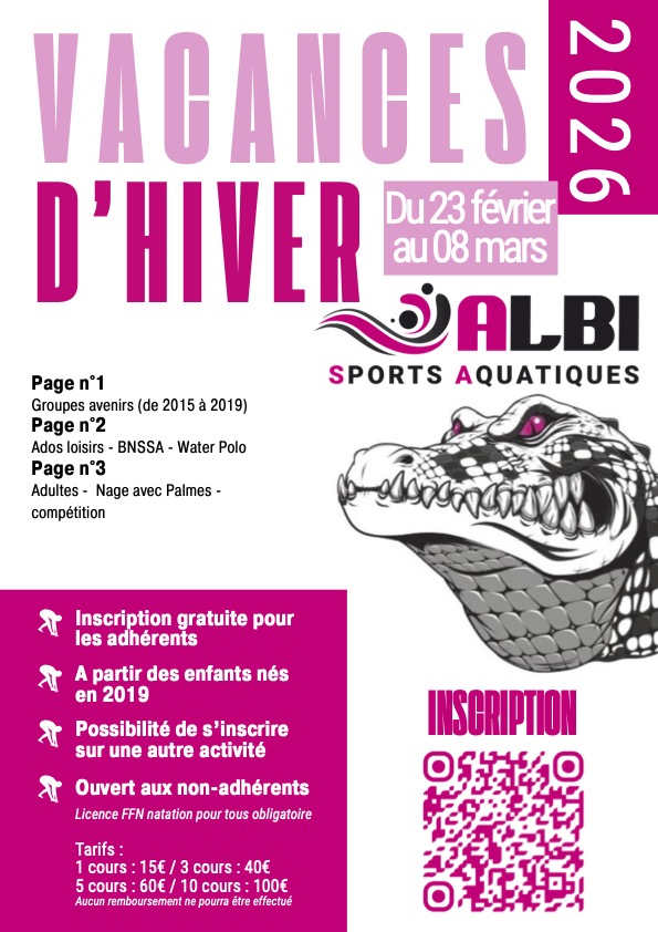 Vacances de février 2026