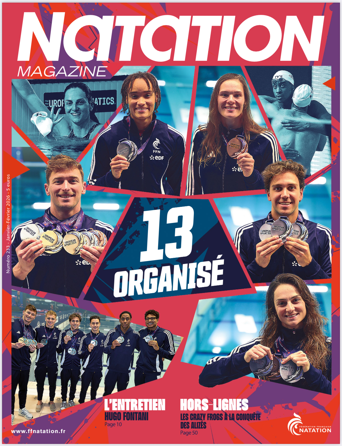 Club : article paru dans natation magazine #233